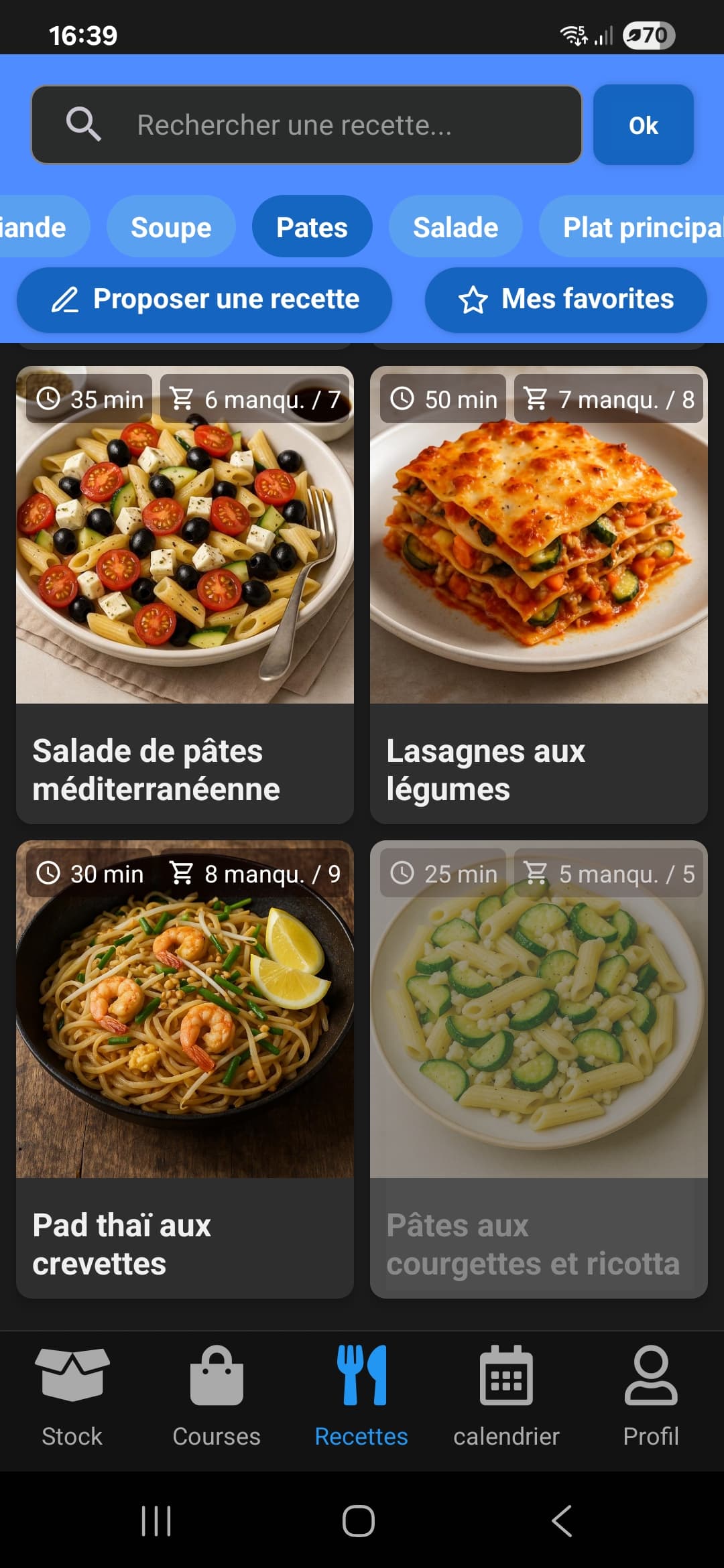 Recettes